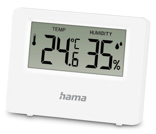 Hama TERMOMETR HIGROMETR EBRO BIAŁY - 1416486 - zdjęcie 2
